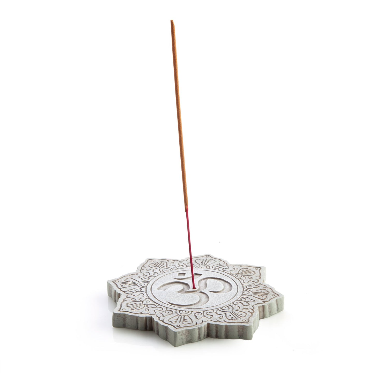 Stone Om Incense Burner