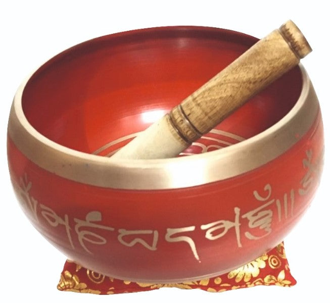 Singing Bowl Small Red