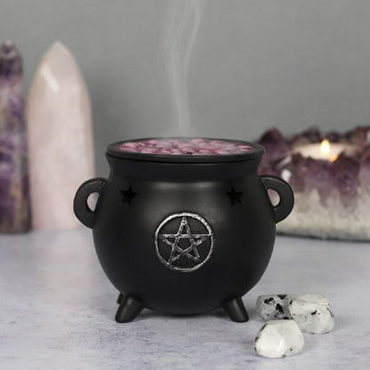 Pentagram Incense Cone Cauldron Burner
