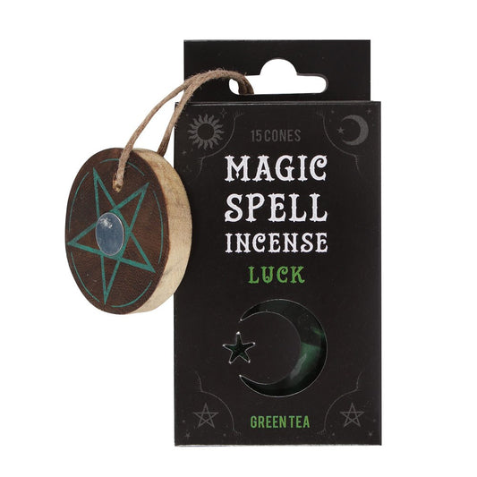 Green Tea 'Luck' Spell Incense Cones