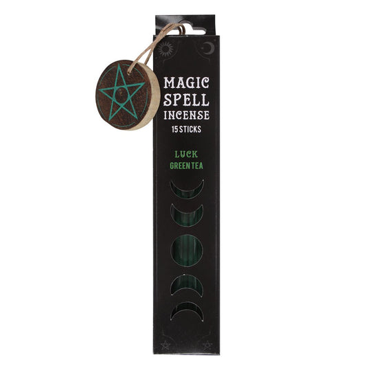 Green Tea 'Luck' Spell [15] Incense Sticks