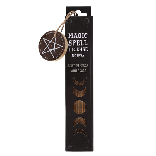 White Sage 'Happiness' Spell Incense Sticks