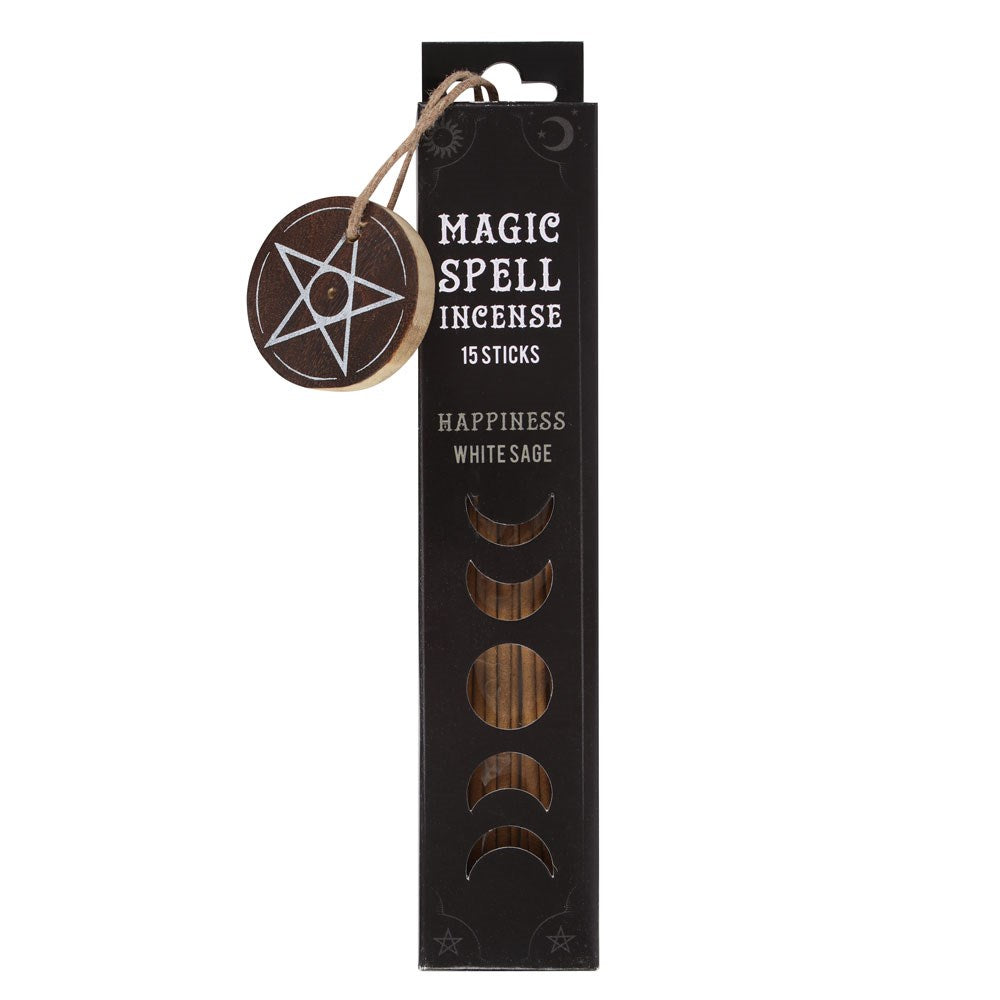 White Sage 'Happiness' Spell Incense Sticks