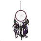 Dreamcatcher Purple Peacock Feather
