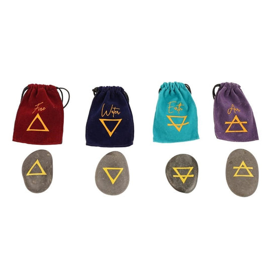 Four Elements Zodiac Rune Stones