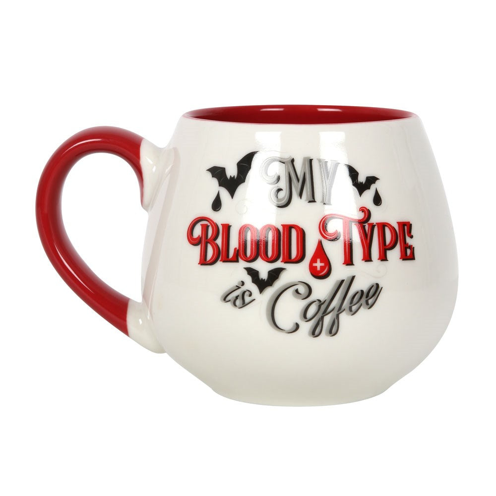 Blood Type Rounded Mug NEW!