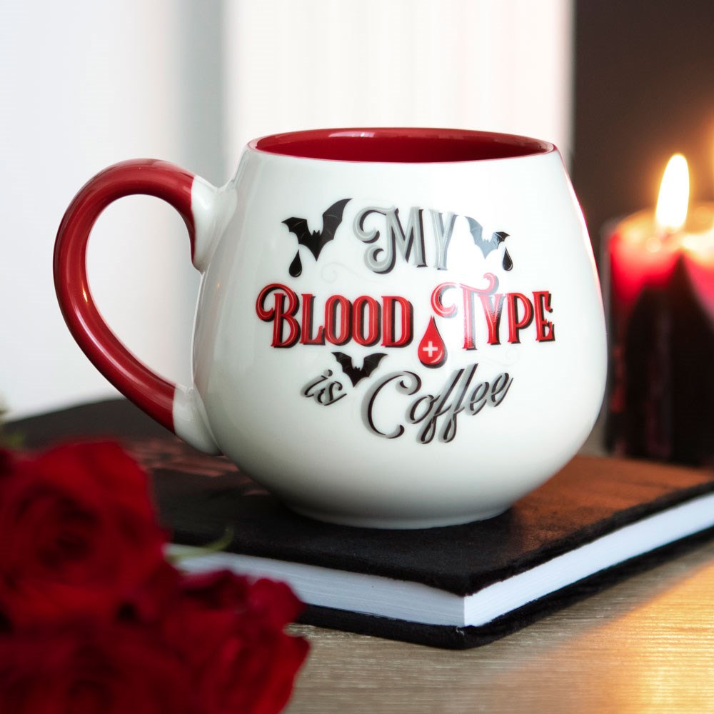 Blood Type Rounded Mug NEW!