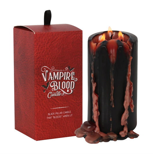 Large Vampire Blood Pillar Candle NEW!