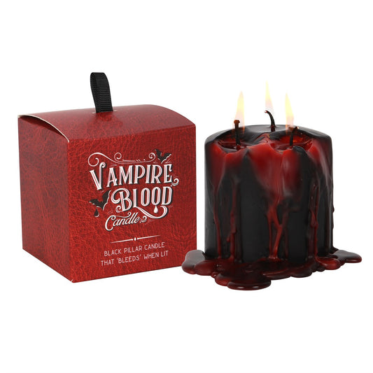 Small Vampire Blood Pillar Candle NEW!