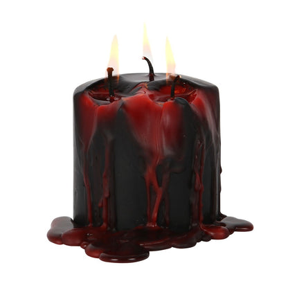 Small Vampire Blood Pillar Candle NEW!