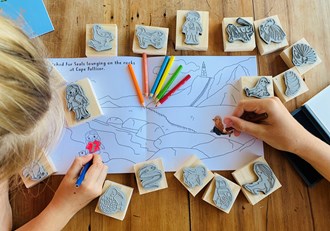 Stamp Kit - Tane and Ruby's NZ Tiki Tour