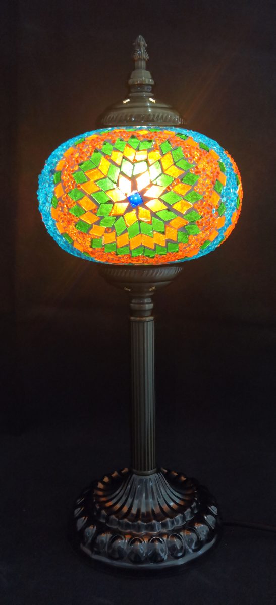 Turkish Mosaic Lamp Tall