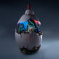 Hatching Dragon Backflow Incense Burner with LED Light