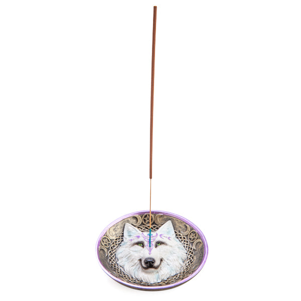 Pentacle White Wolf Incense Burner – Snazzi Gifts