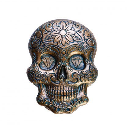 Candy Skull Trinket Box