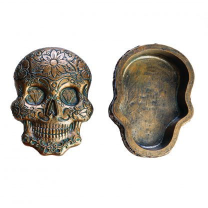 Candy Skull Trinket Box