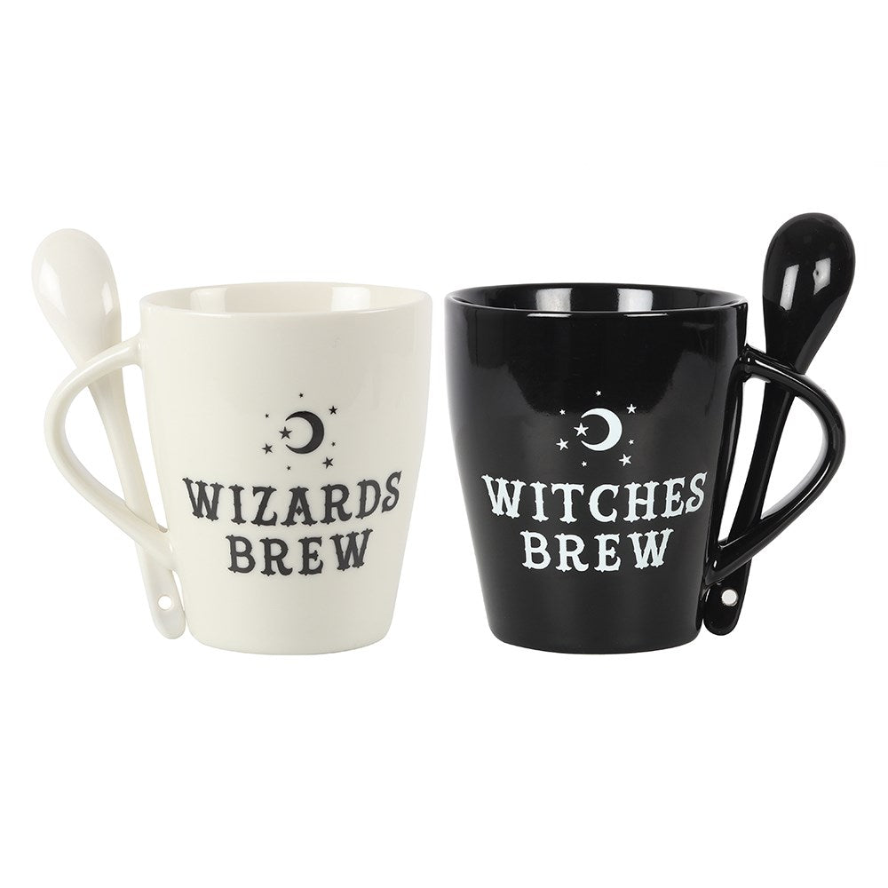Witches and Wizards Couples Mug and Spoon Set [2]