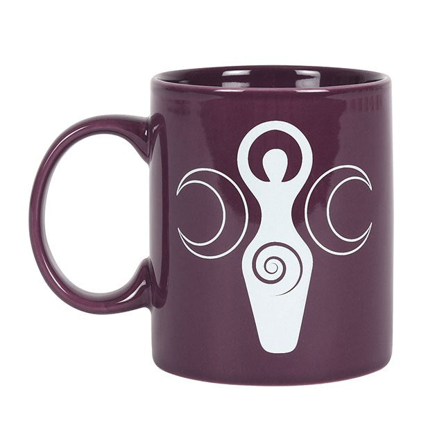 Triple Goddess Purple Ceramic Mug NEW!