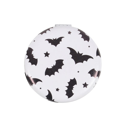 Bat and Spiderweb Compact Mirrors