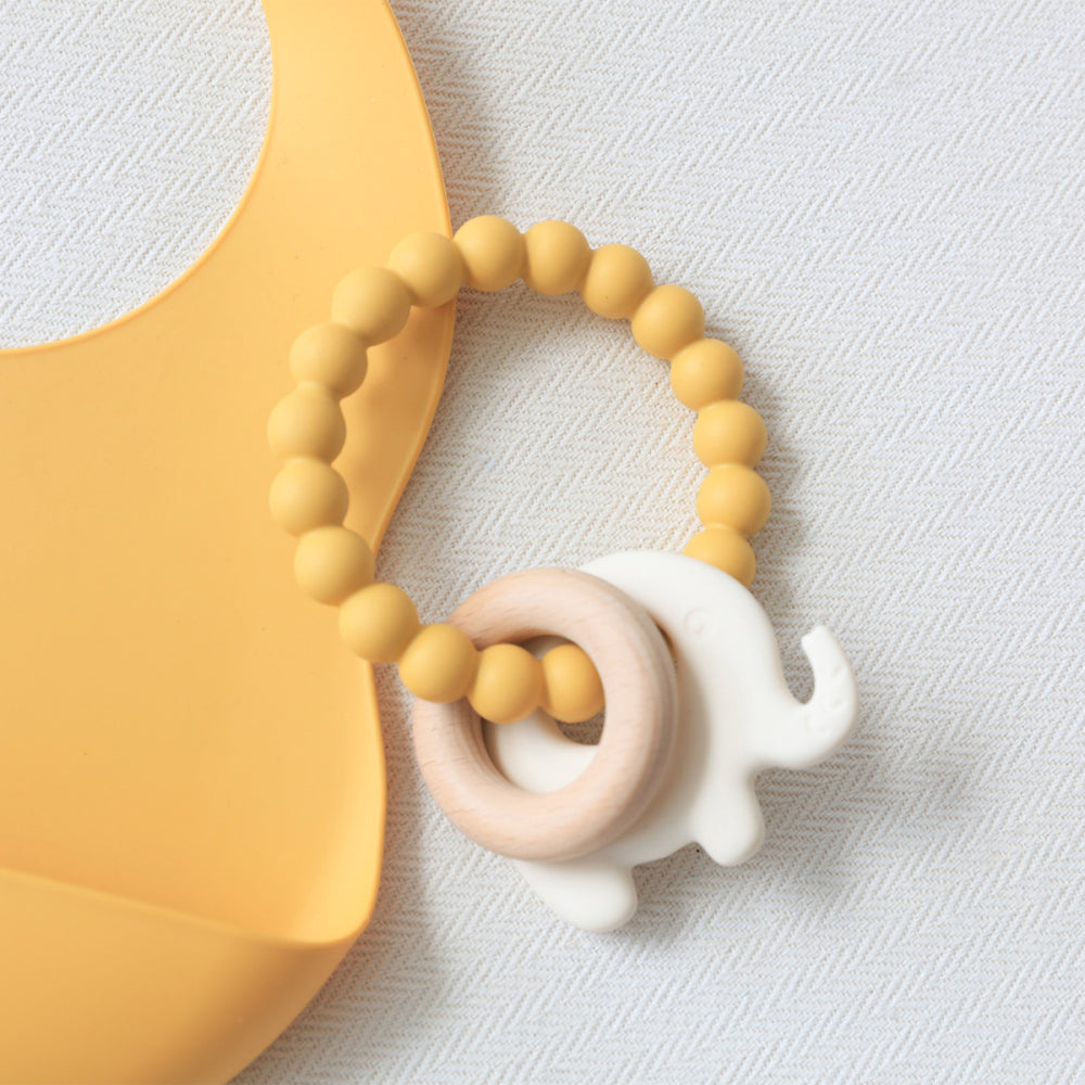 Baby Elephant Silicone Teether