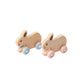 Baby Bunny Beechwood & Silicone Toy