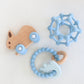 Baby Bunny Beechwood & Silicone Toy