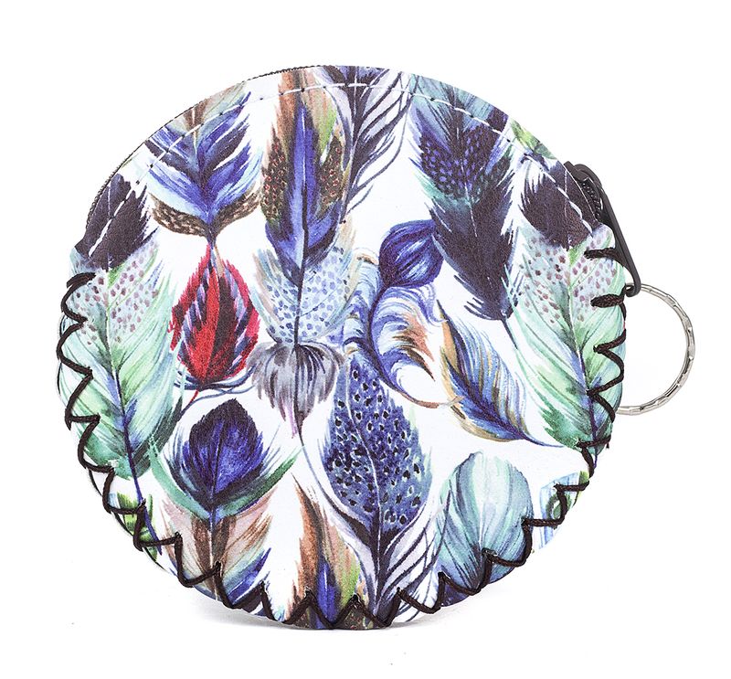 Feathers Coin Purse