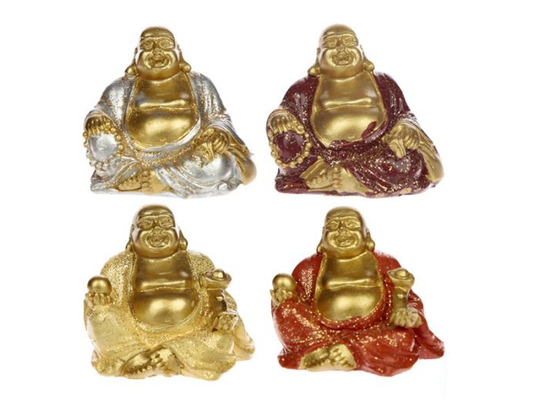 Mini Glitter Lucky Buddha Collectable