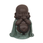 Turquoise Hear/Speak/See Buddha