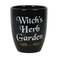 Witch's Herb Garden Ceramic Plant Pot