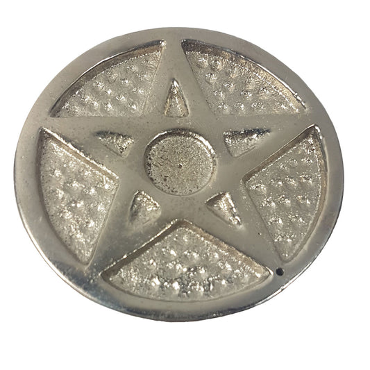 Pentacle Incense Holder Aluminum