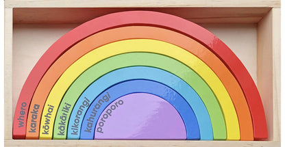 Moana Road Te Reo Rainbow Blocks