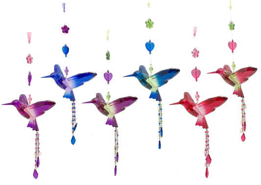 Hummingbirds with Tassles