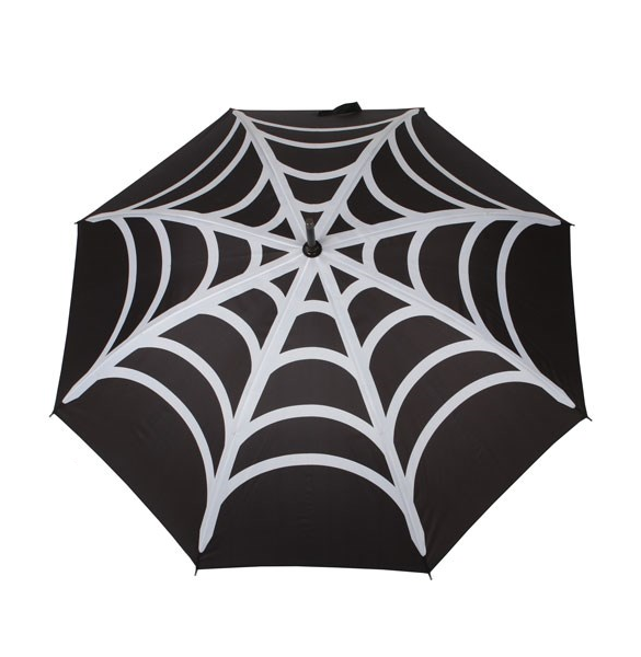 Bat and Spiderweb Umbrellas