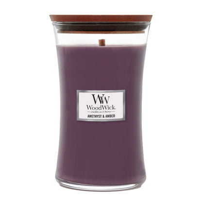 WoodWick Amethyst & Amber Large
