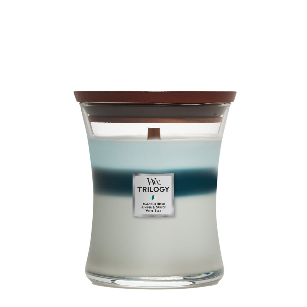 WoodWick Icy Woodland Trilogy Medium