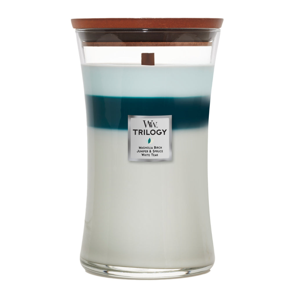 WoodWick Icy Woodland Trilogy Large