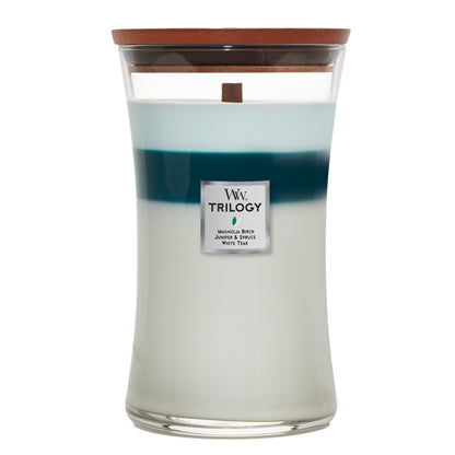WoodWick Icy Woodland Trilogy Large