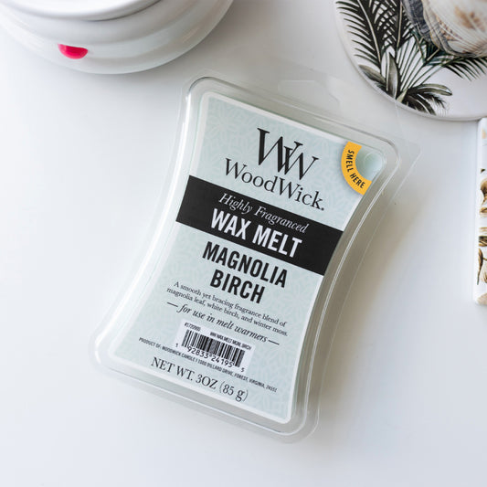 WoodWick Magnolia Birch Wax Melt