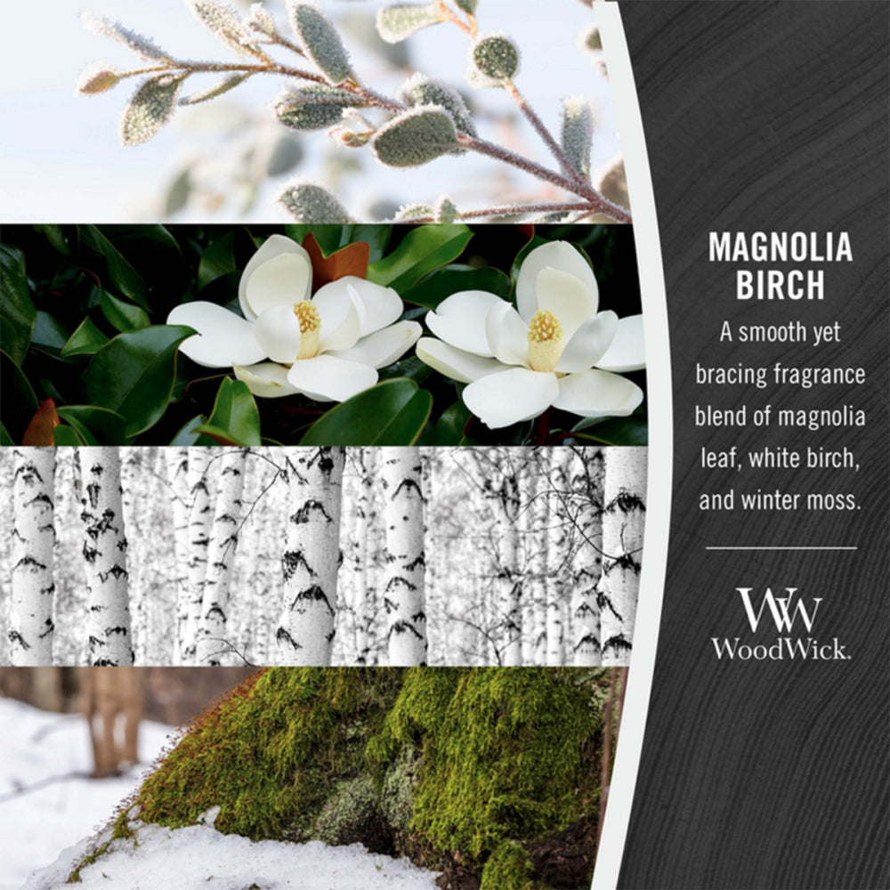 WoodWick Magnolia Birch Medium