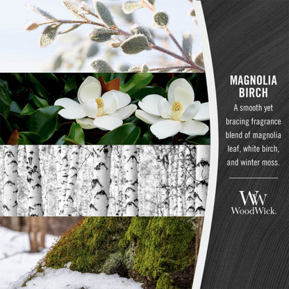 WoodWick Magnolia Birch Medium