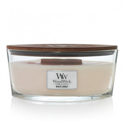 Woodwick White Honey Elipse