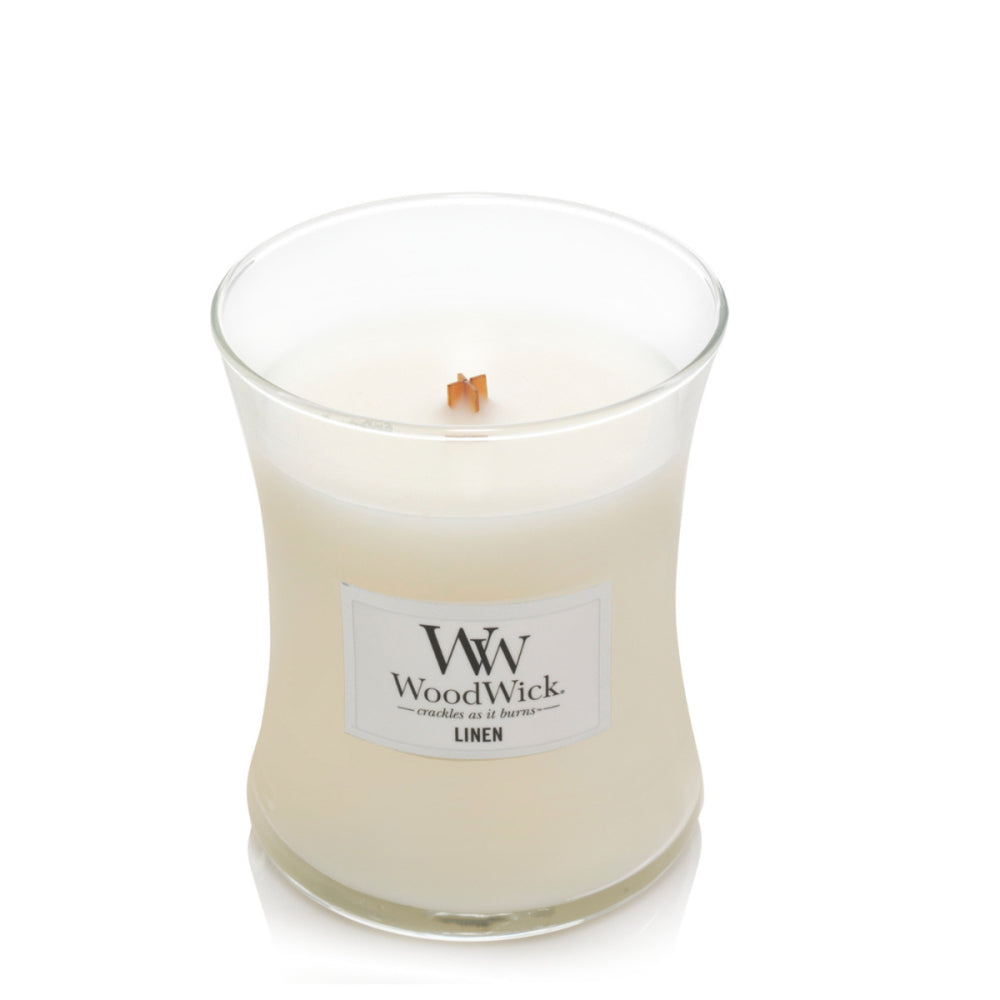 WoodWick Linen Medium